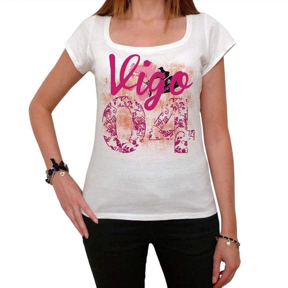 04, Vigo, Women's Short Sleeve Round Neck T-shirt 00008