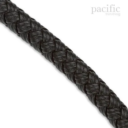 10mm Round Leather Braid : 350015CO (4 Colors Available)