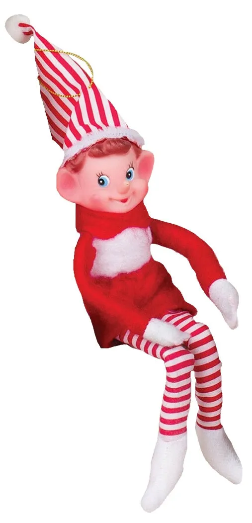 10" Bendable Elf Pixie Shelf Decoration