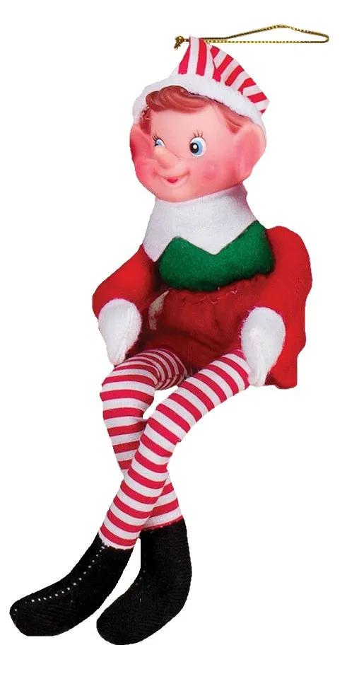 10" Bendable Elf Pixie Shelf Decoration