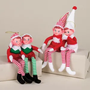 10" Bendable Elf Pixie Shelf Decoration