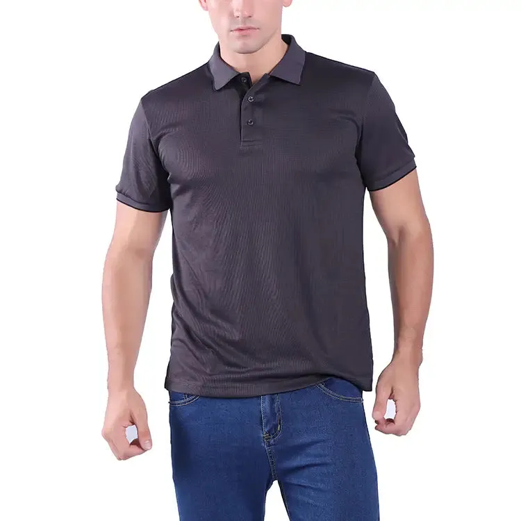 3 Pack Men's Waffle Series Polo Shirt