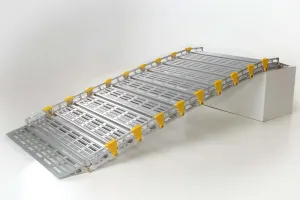 30" Wide Modular Ramp System with Straight End Handrails