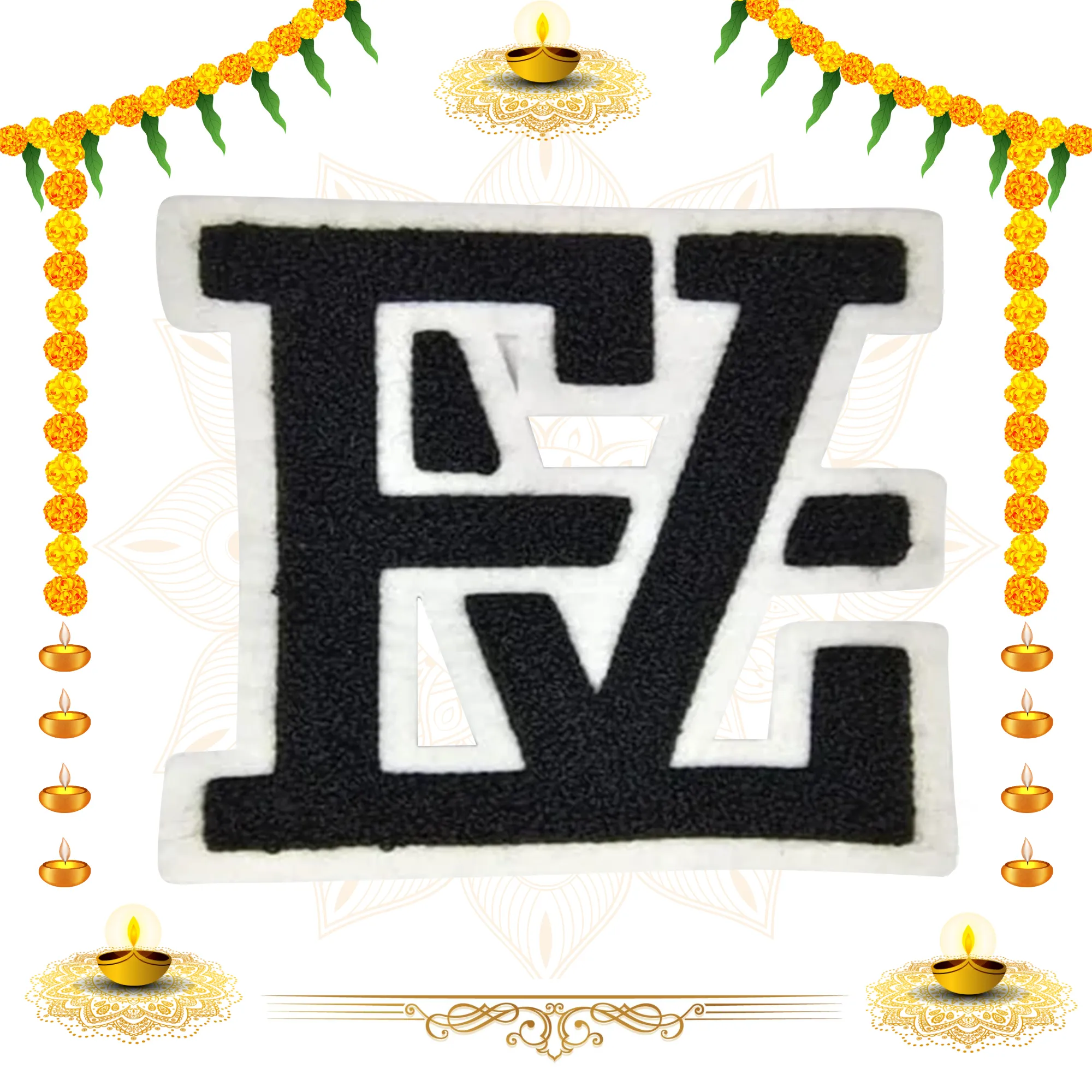 3D Embroidered EV Sew Patch