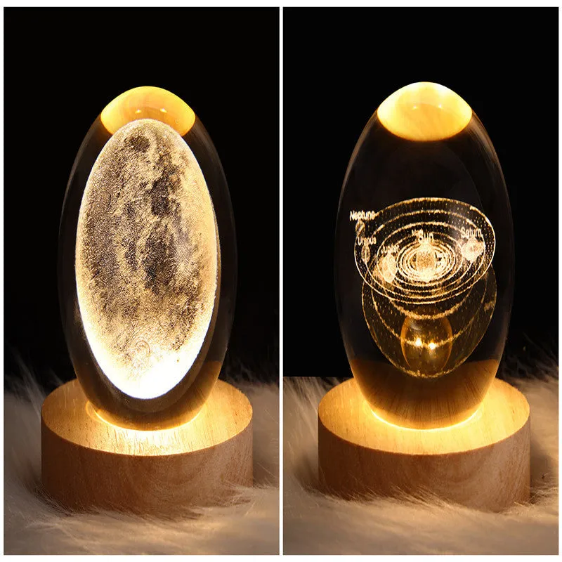 3D Galaxy LED Night Light