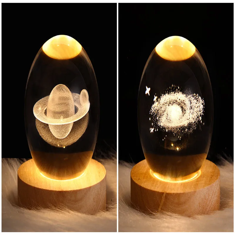 3D Galaxy LED Night Light