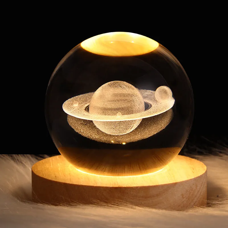 3D Galaxy LED Night Light