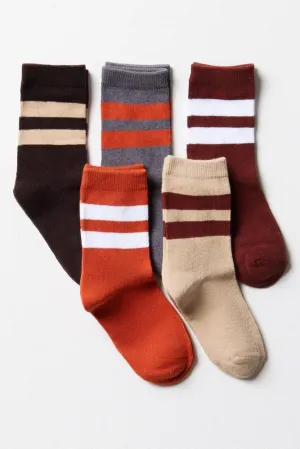 5 Pack Socks Multi