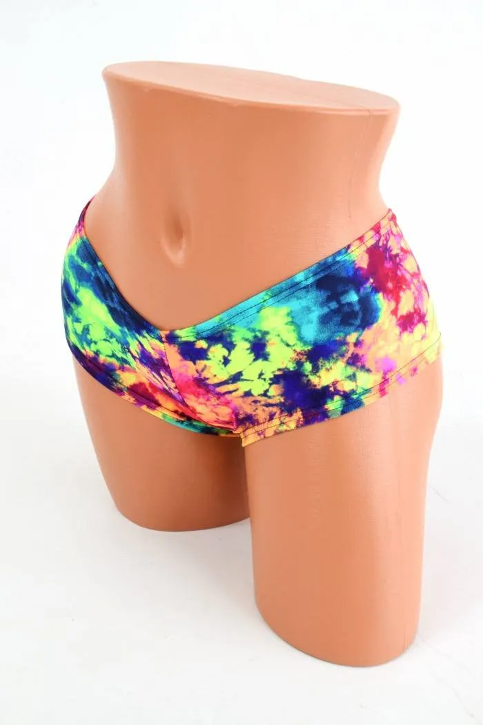 Acid Splash Cheeky Shorts