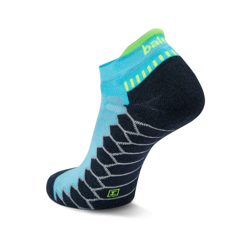 All Gender Silver Socks - Aqualine/Charcoal