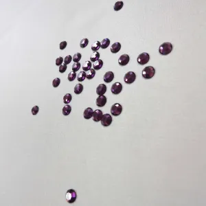 Amethyst Swarovski Elements Stones 7MM