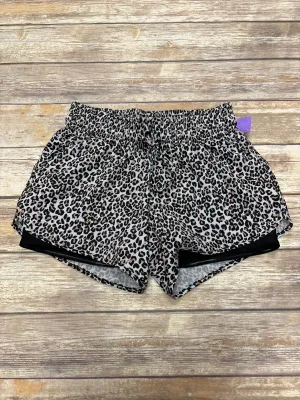 Animal Print Athletic Shorts Cme, Size M