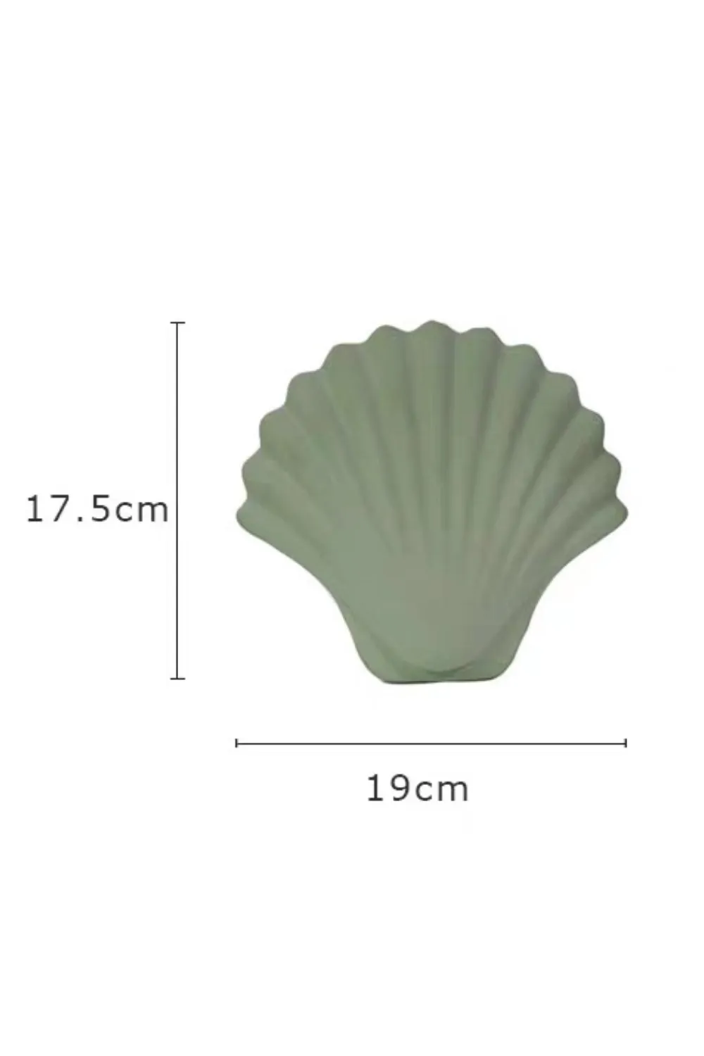 'Ariel' Shell Design Ceramic Home Decor (4 Colors)