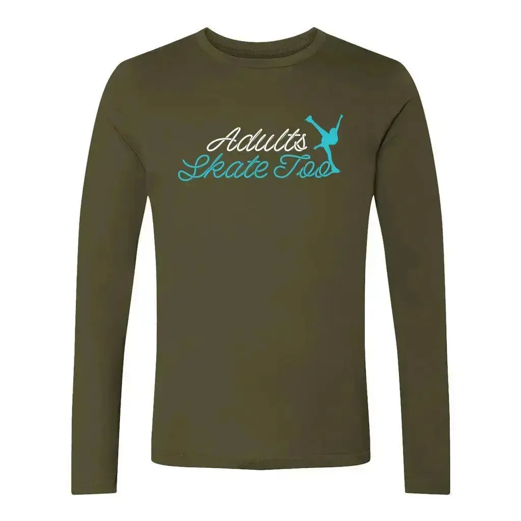 AST Cursive Unisex Cotton Long Sleeve Crew