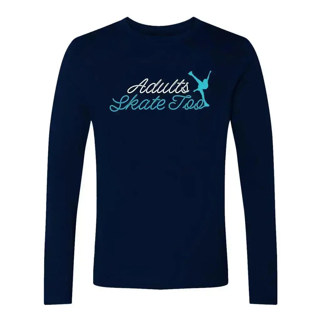 AST Cursive Unisex Cotton Long Sleeve Crew