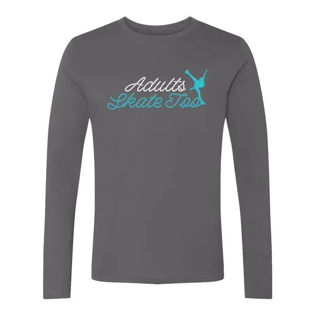 AST Cursive Unisex Cotton Long Sleeve Crew