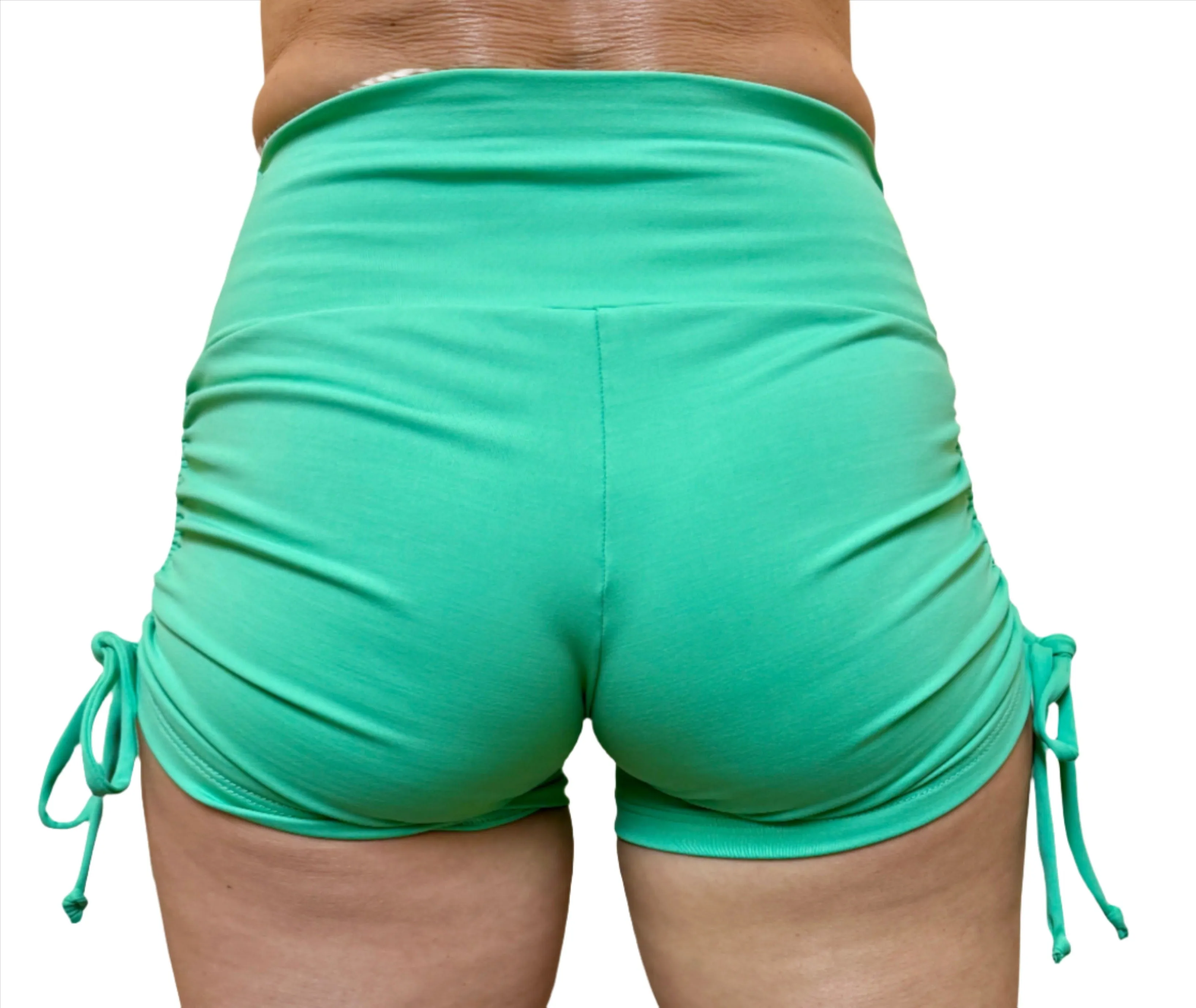 Bia Brazil Activewear Side Tie Shorts SH2473 Mint