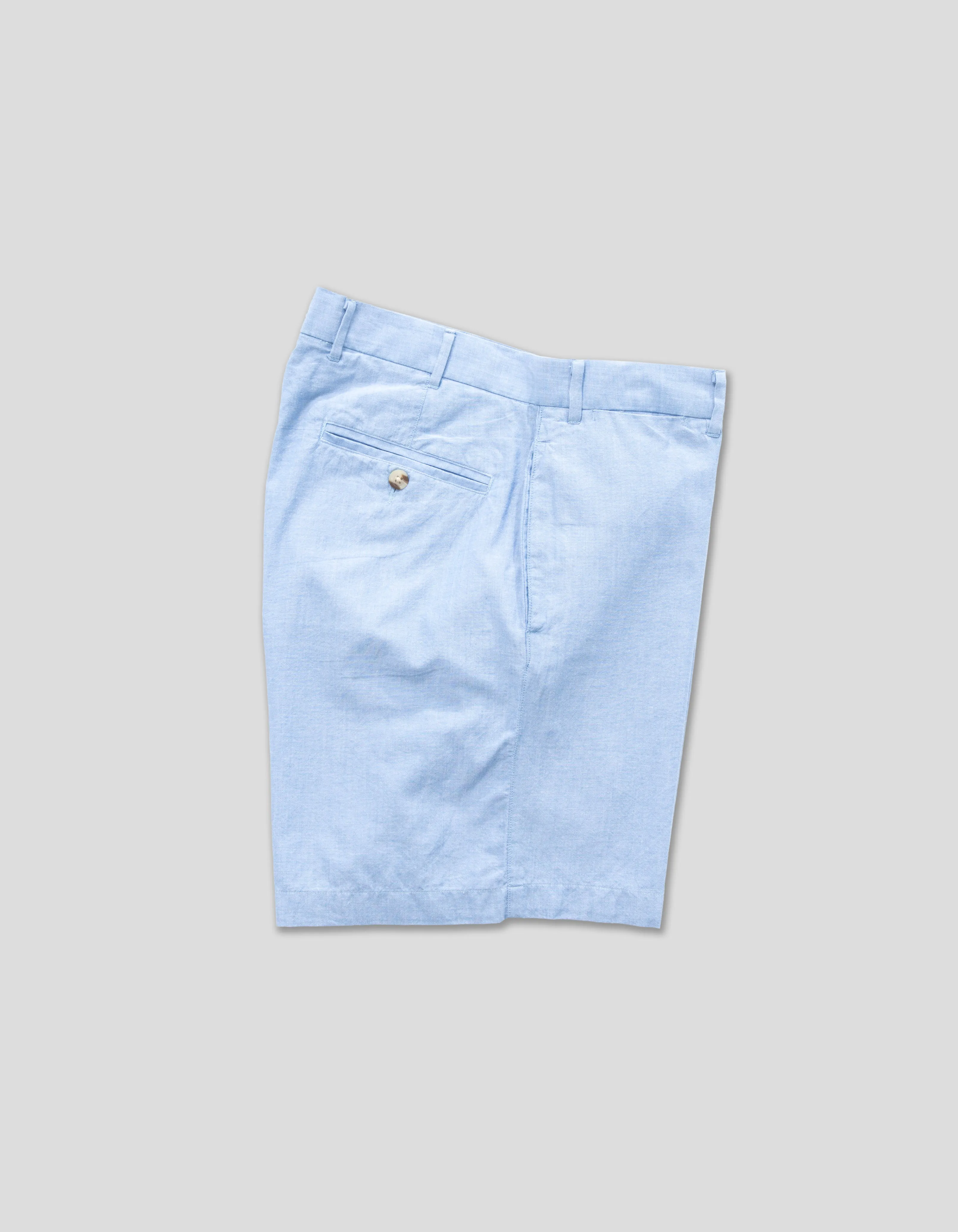 BLUE CHAMBRAY SHORTS