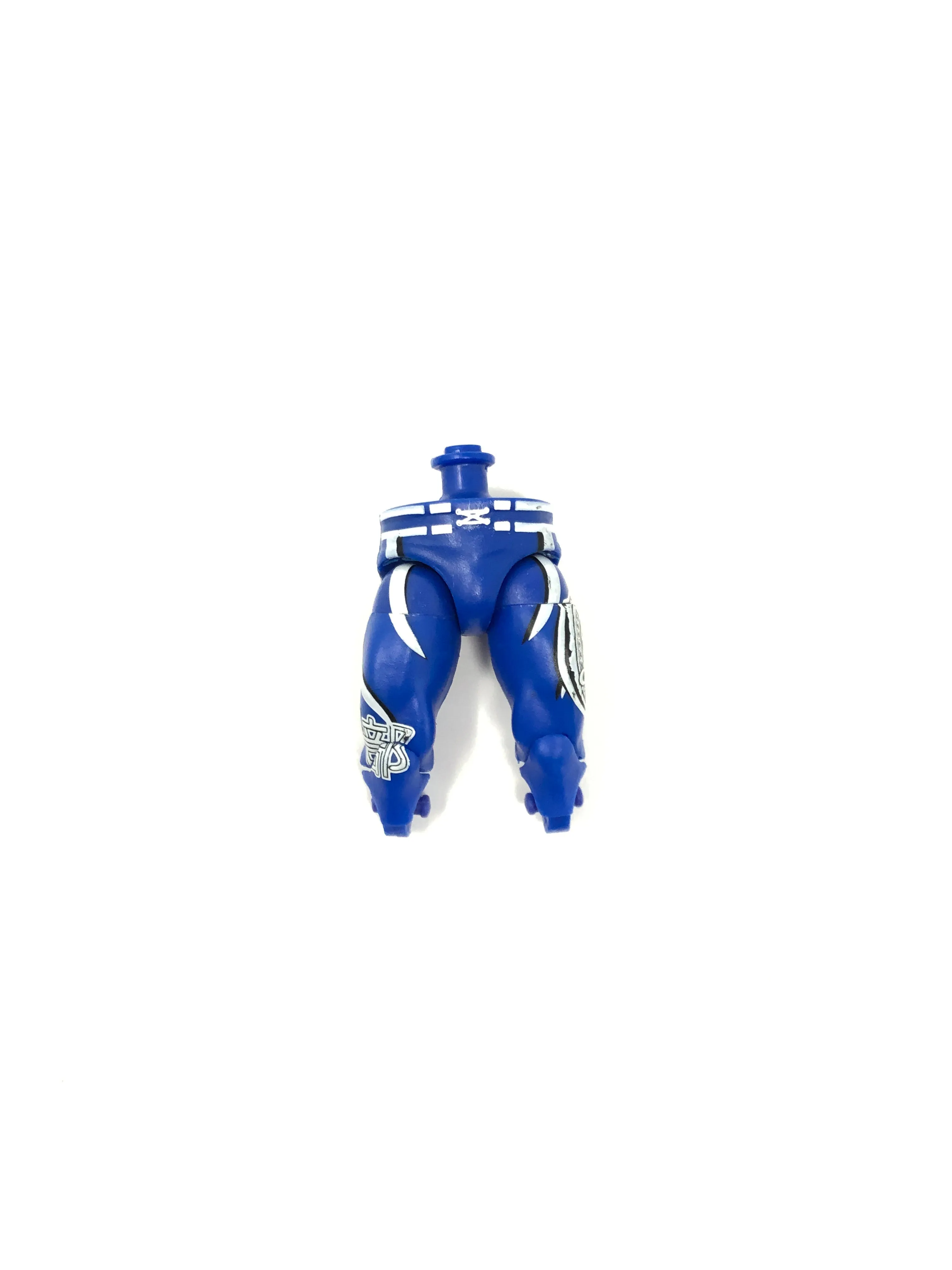 Blue Pants with White Belt and Asian Character