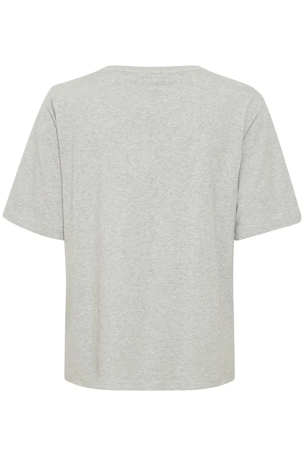 B.Young Pamila Half Sleeve Crew Neck T-Shirt