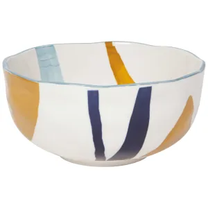 Canvas Pattern Serving Bowl By Danica