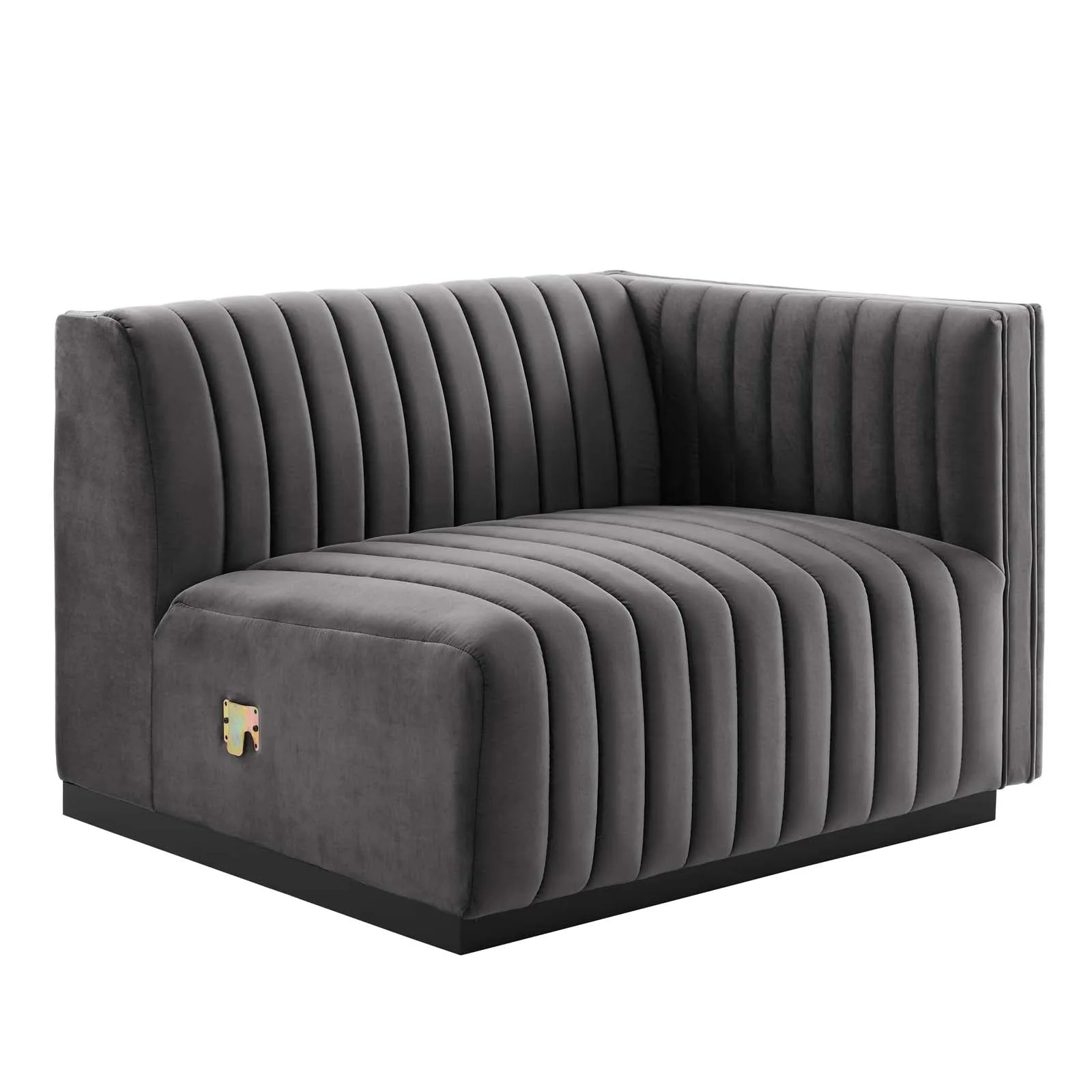 Conjure Channel Tufted Performance Velvet 6-Piece Sectional by Modway