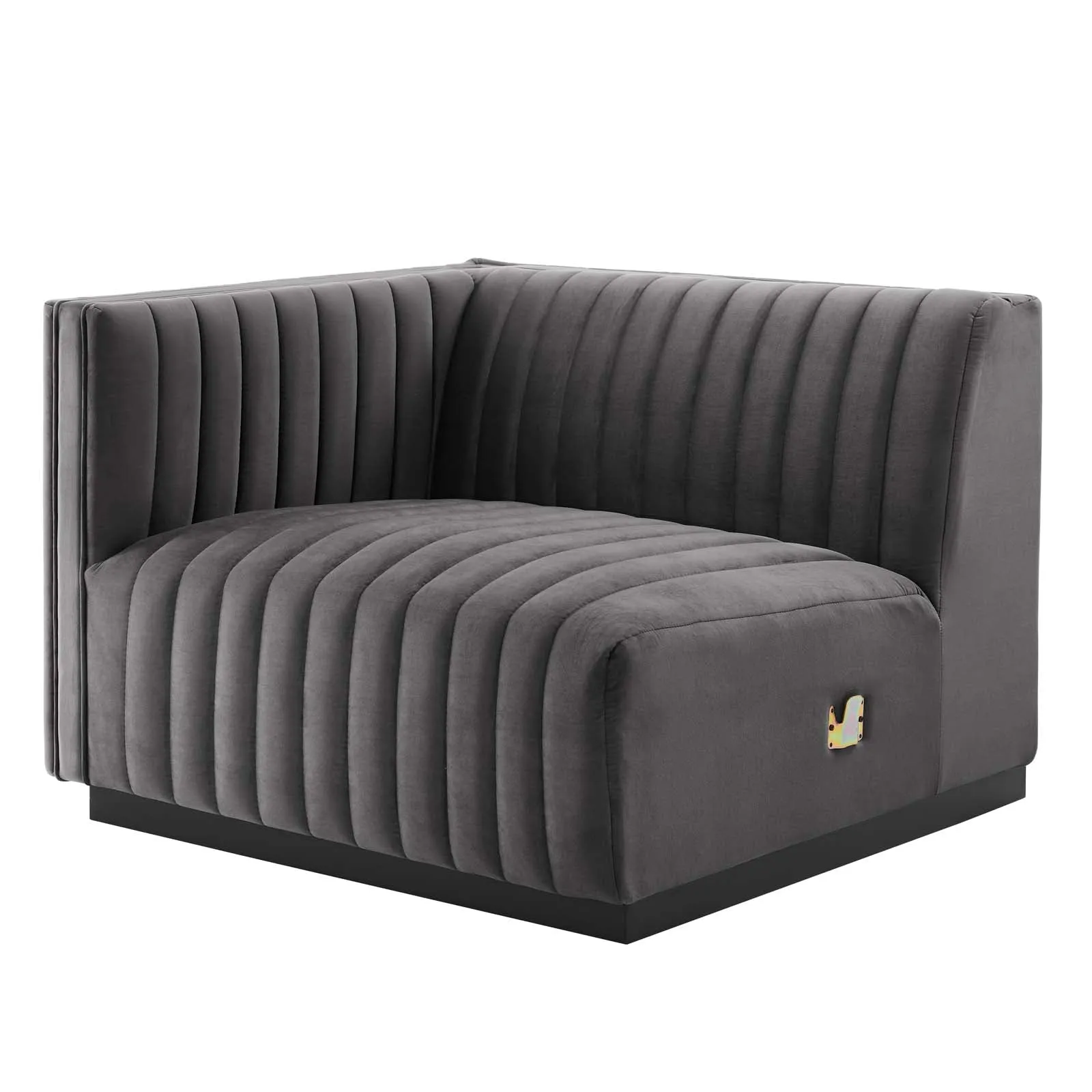 Conjure Channel Tufted Performance Velvet 6-Piece Sectional by Modway