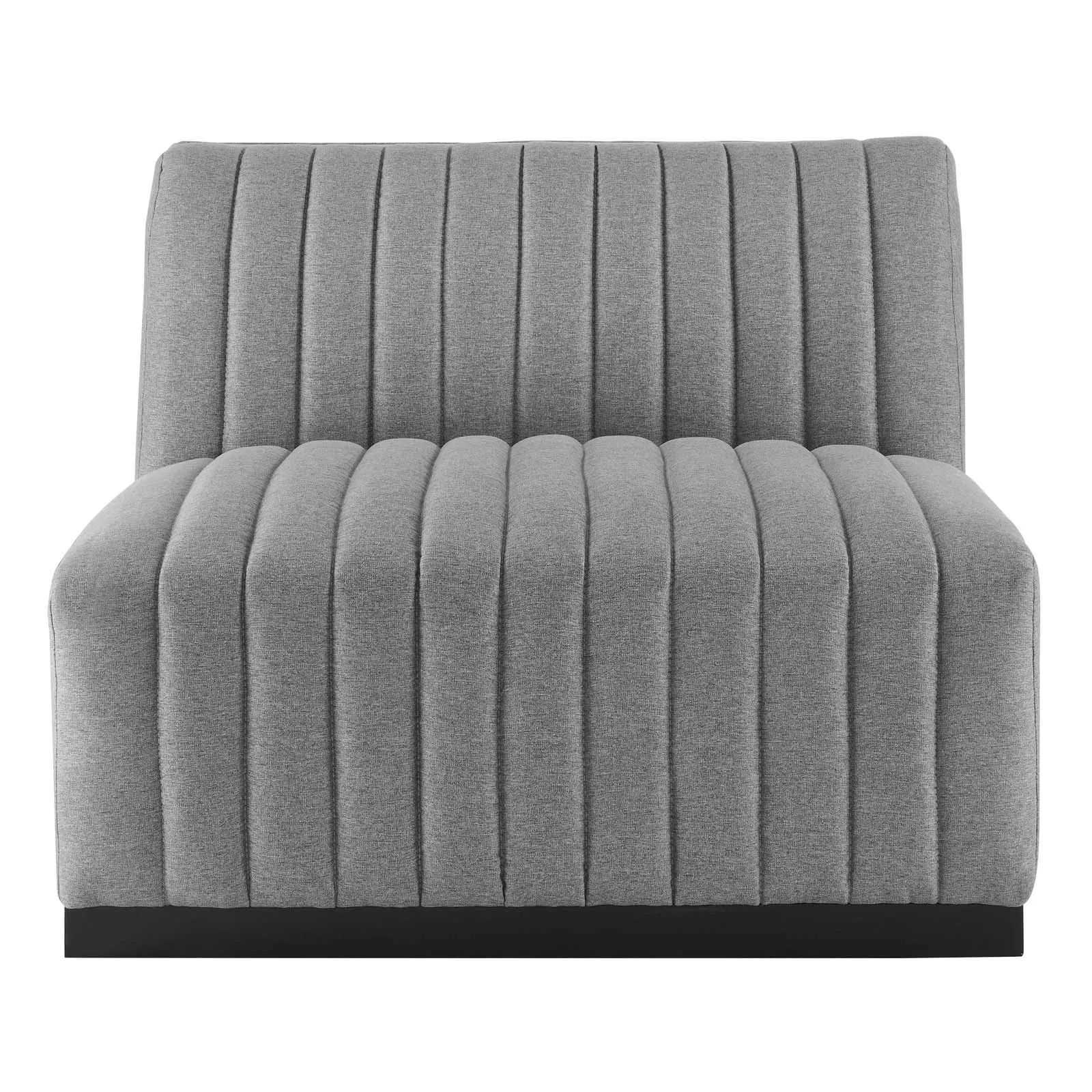 Conjure Channel Tufted Upholstered Fabric 5-Piece Sectional by Modway