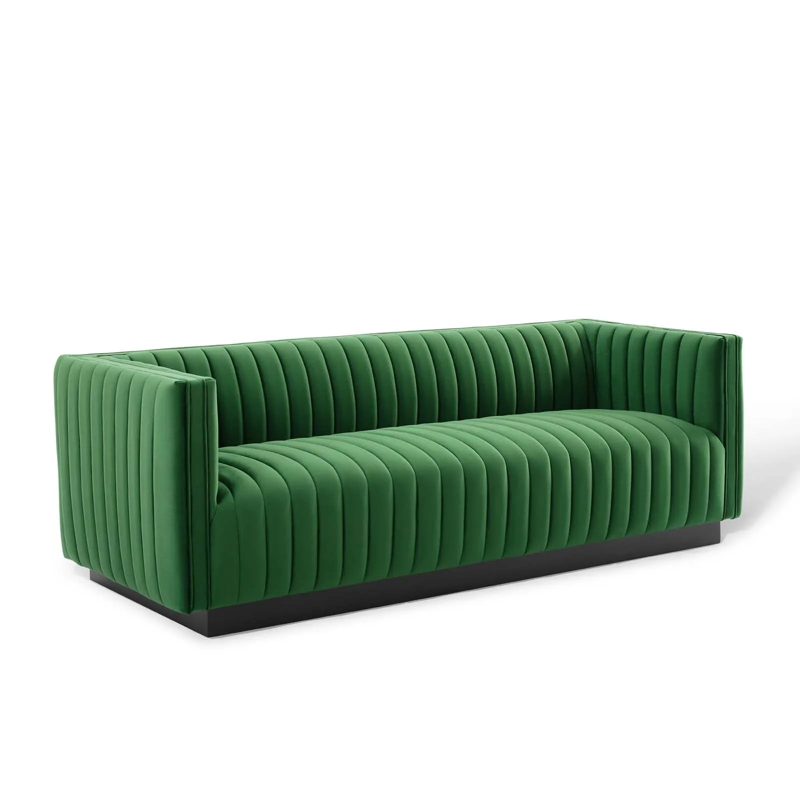 Conjure Channel Tufted Velvet Sofa by Modway