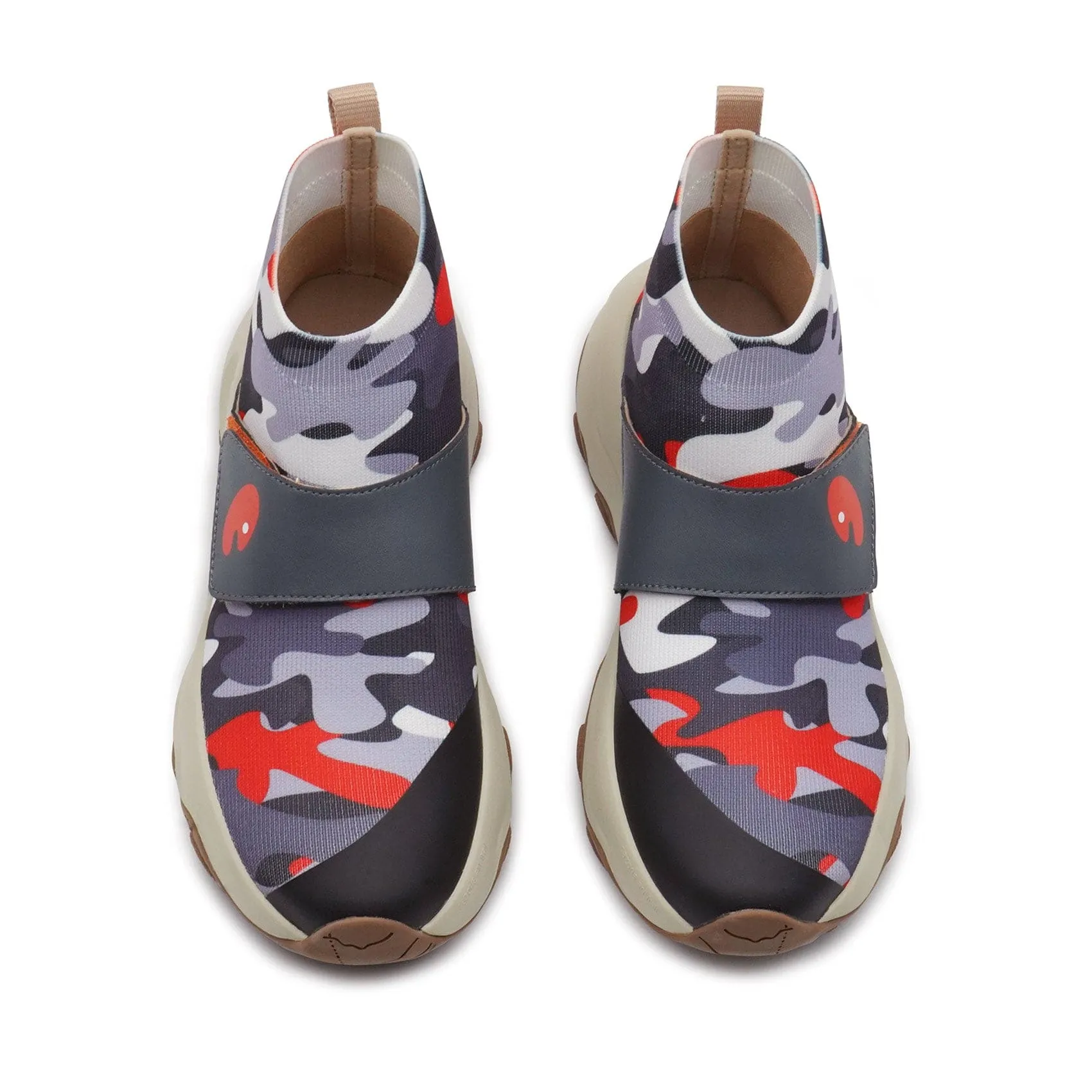 Crack-Red & Grey Cazorla II Women