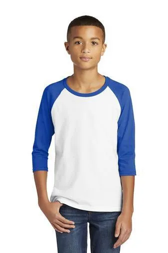 Custom  Heavy Cotton Youth 3 4 Raglan T-Shirt  5700B