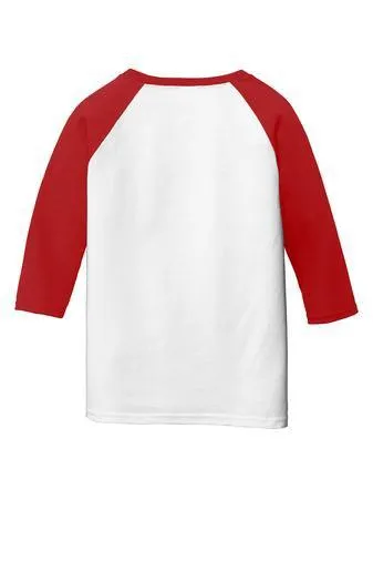 Custom  Heavy Cotton Youth 3 4 Raglan T-Shirt  5700B