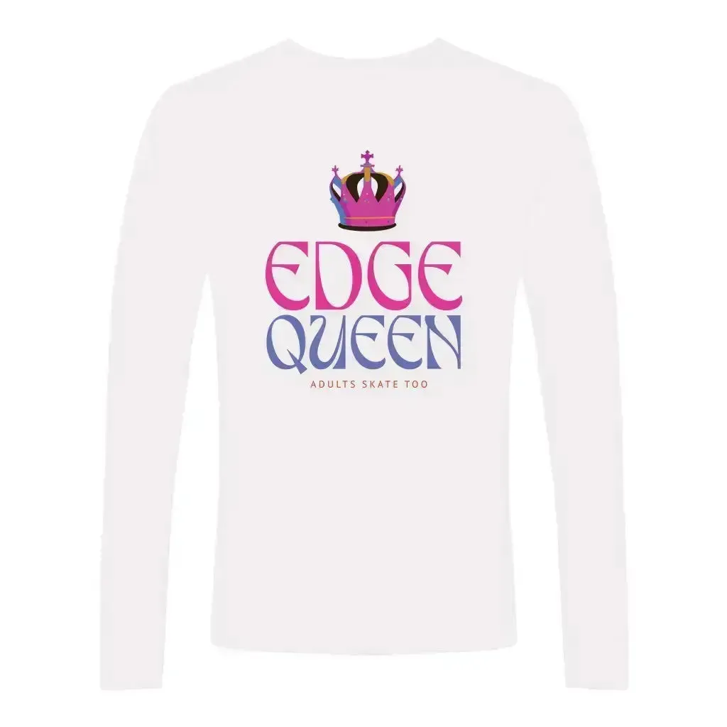 Edge Queen Unisex Cotton Long Sleeve Crew