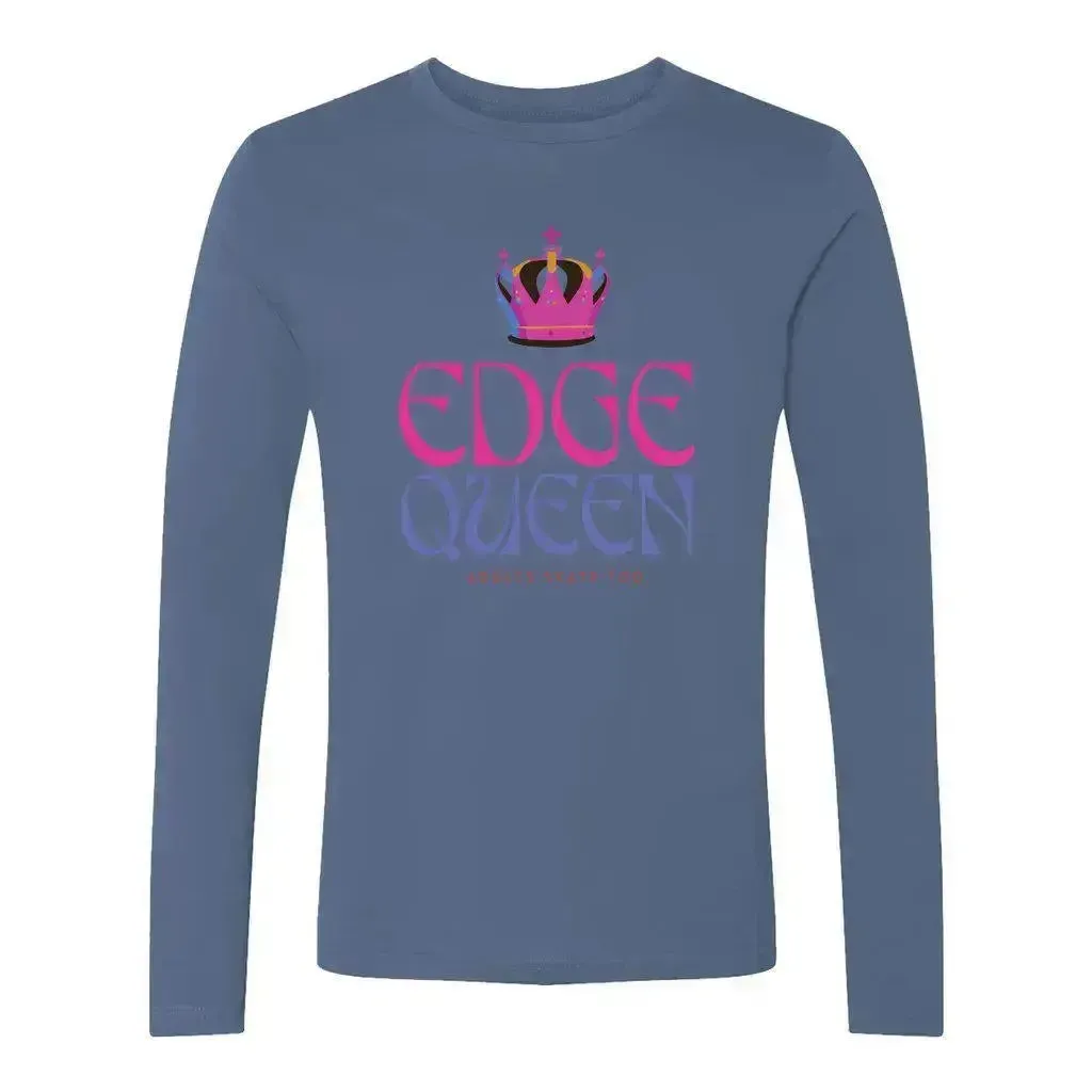 Edge Queen Unisex Cotton Long Sleeve Crew