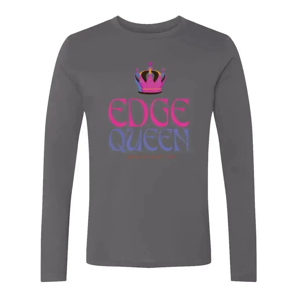 Edge Queen Unisex Cotton Long Sleeve Crew