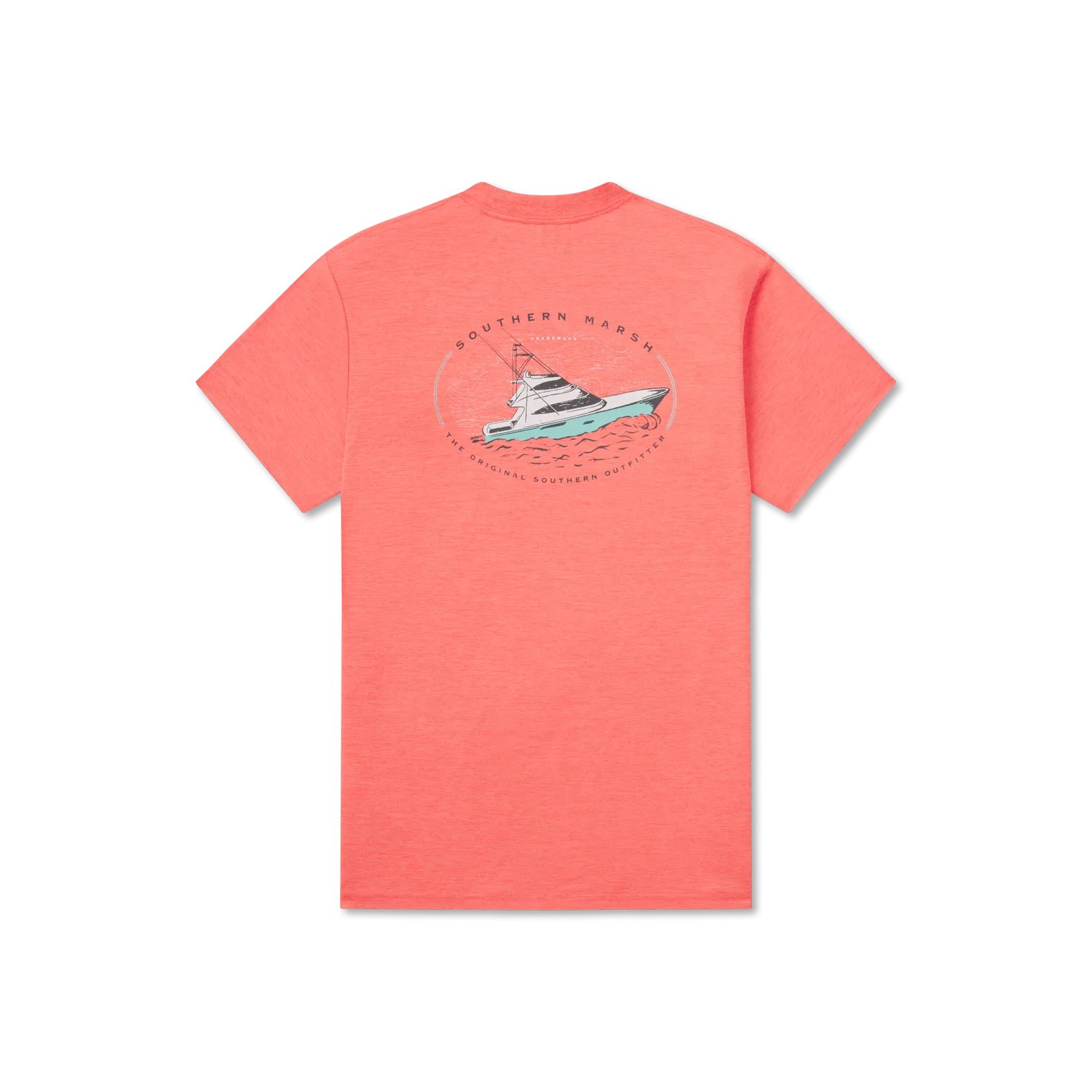 FieldTec™ Heathered Tee - Deepsea