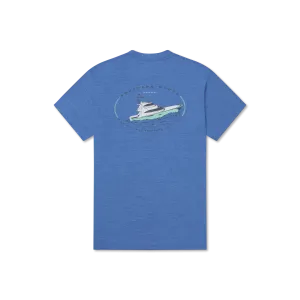 FieldTec™ Heathered Tee - Deepsea