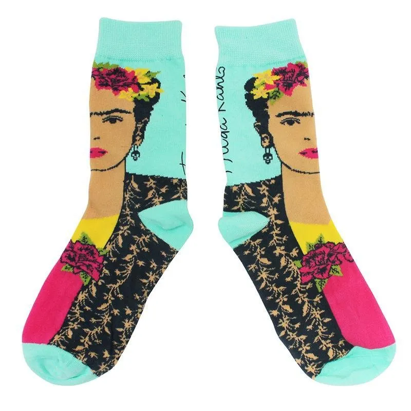 Frida Kahlo Printed Socks