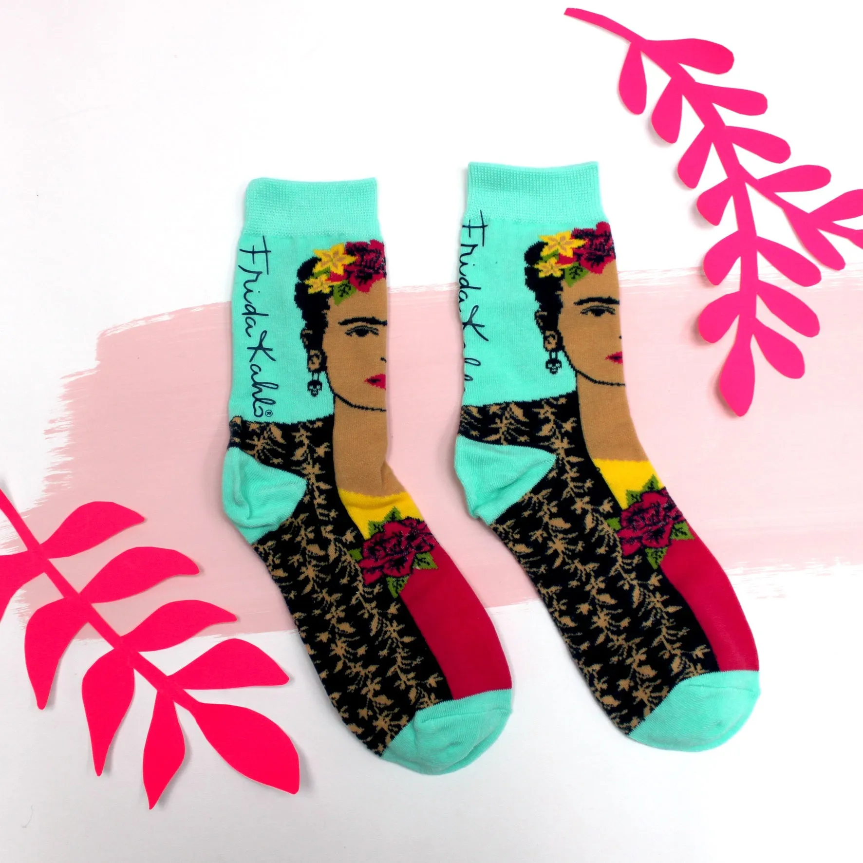 Frida Kahlo Printed Socks