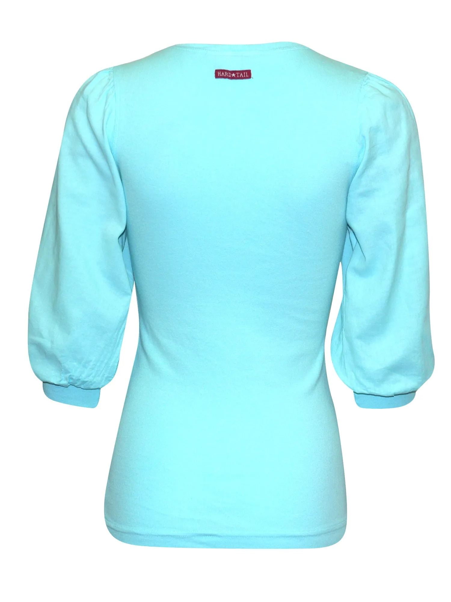 Hard Tail 3/4 Puff Sleeve Top (Style VG-199)