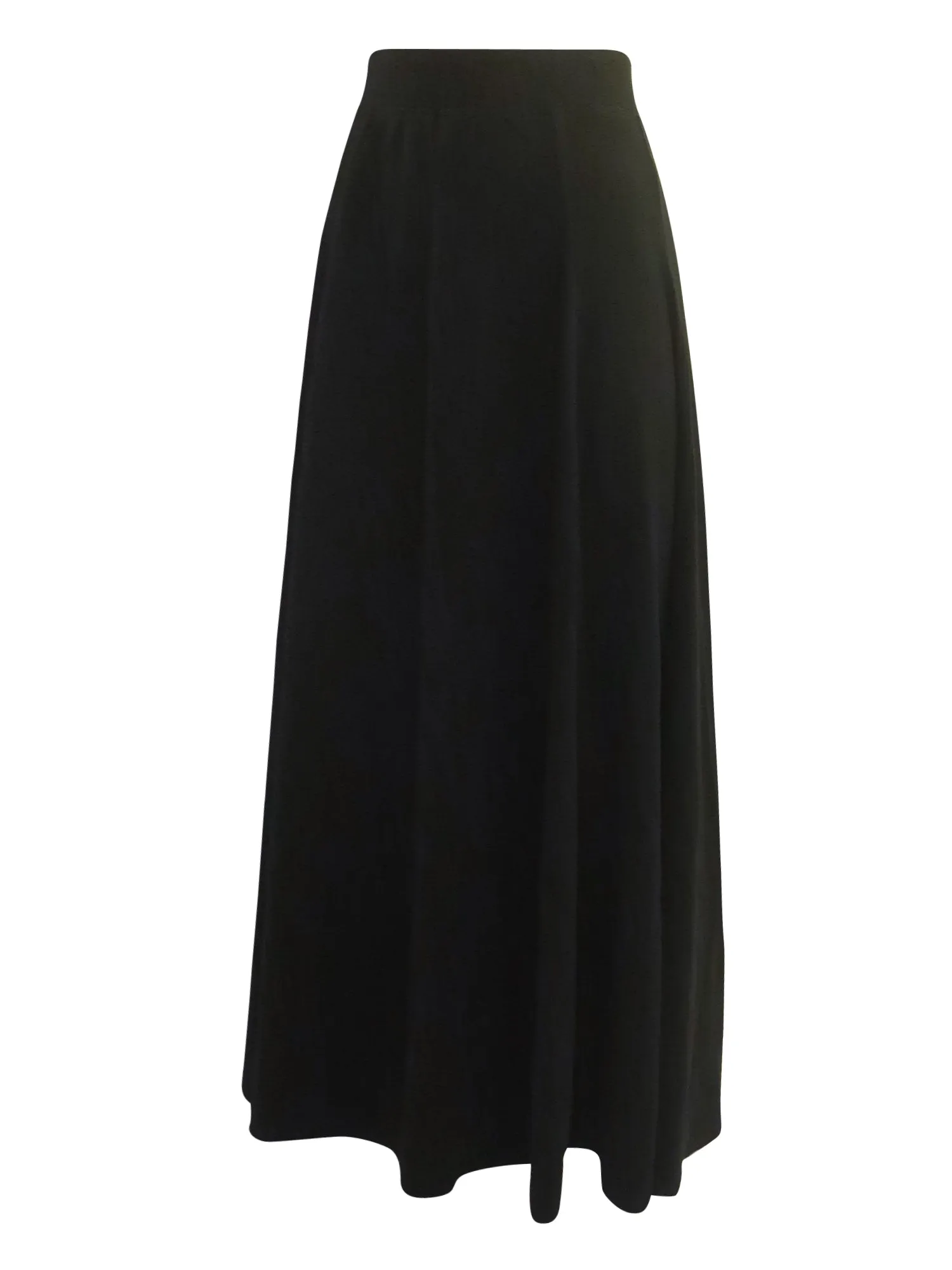 Chic Womens Hard Tail Princess Panel Maxi Skirt - Style B-177