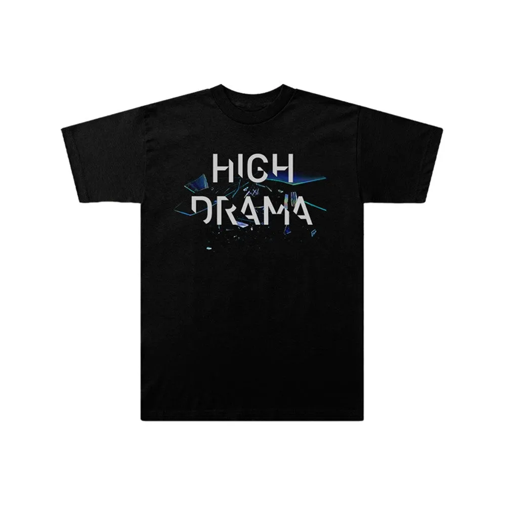 High Drama Text T-Shirt Black