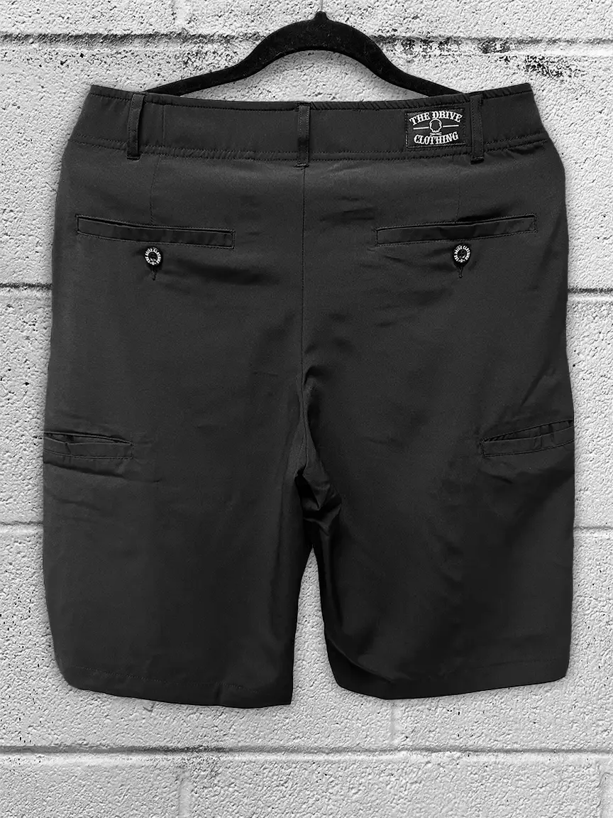 HYBRID FLEX BLACK SHORTS