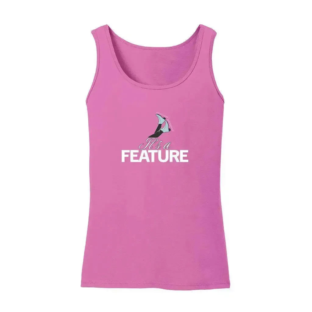 It's A Feature Women’s Softstyle Tank Top