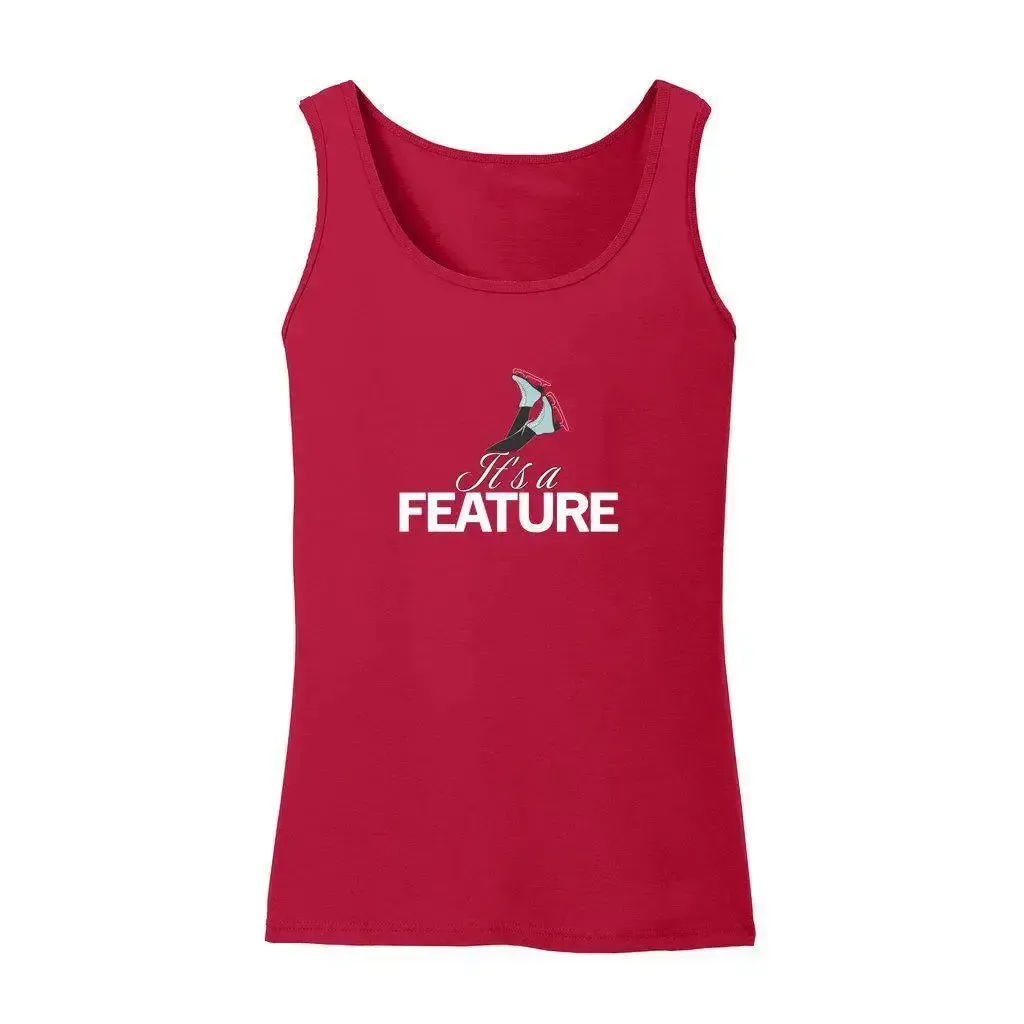 It's A Feature Women’s Softstyle Tank Top