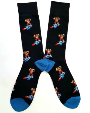 King Kong Rocket Crew Socks