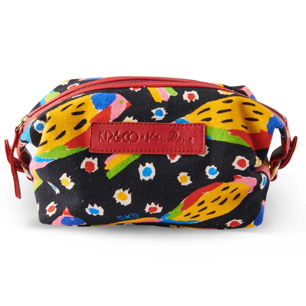 Kip&Co X Ken Done Parrot Party Toiletry Bag