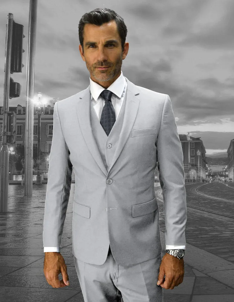 LORENZO ASH SLIM FIT 3 PC SUIT