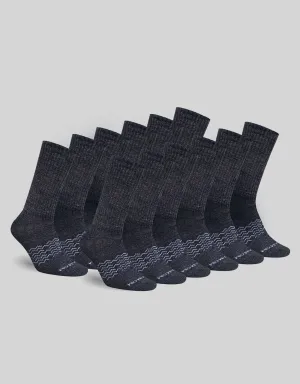 Men's Moisture Control Athletic Crew Socks - 12 pack