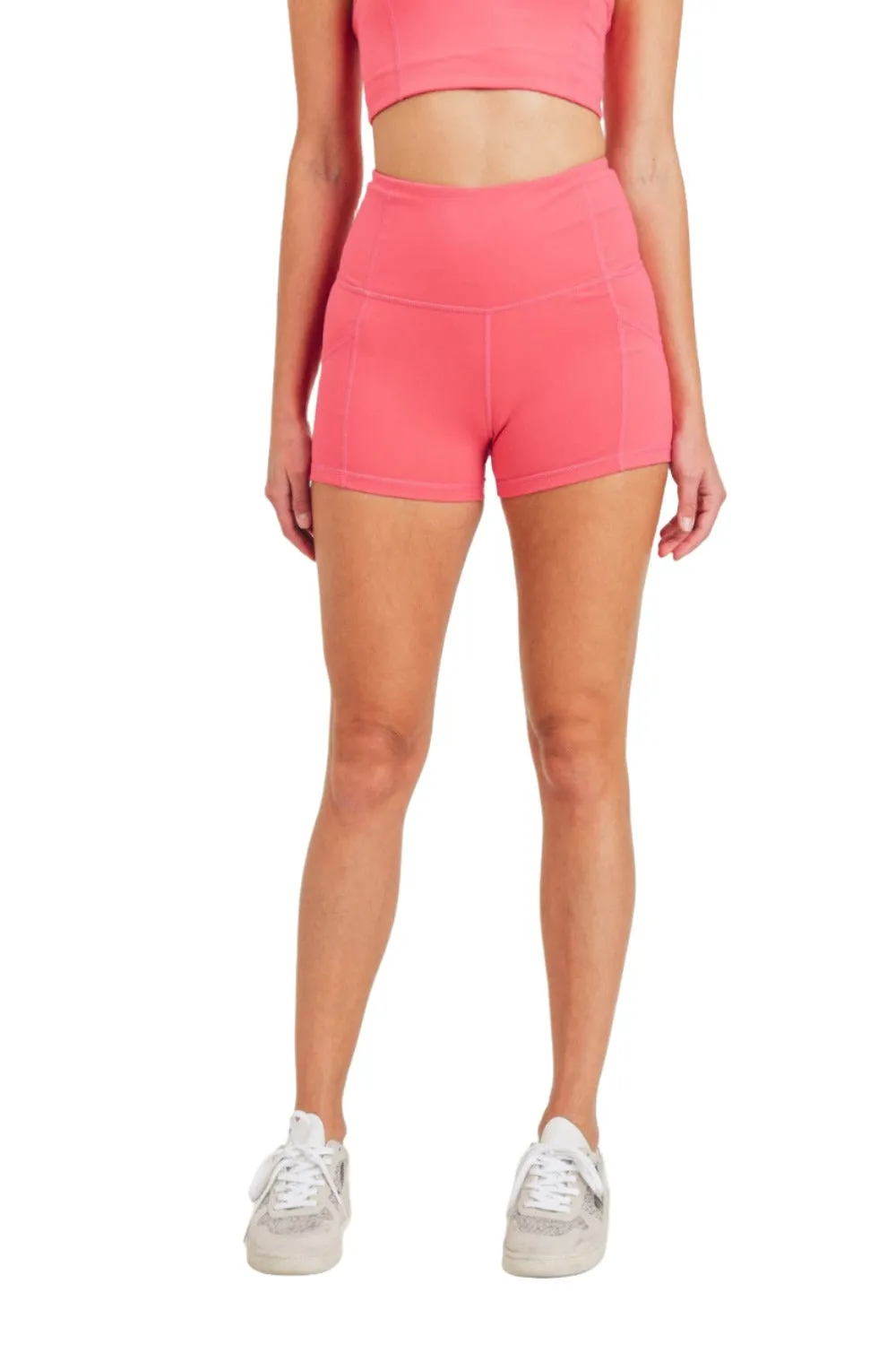 Mono B Essential High waist Athleisure Shorts APH-A0325